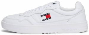 Tommy Jeans Nízke tenisky 'ESS'  námornícka modrá / červená / biela