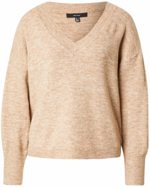 VERO MODA Sveter 'VMJUPITER'  tmavobéžová