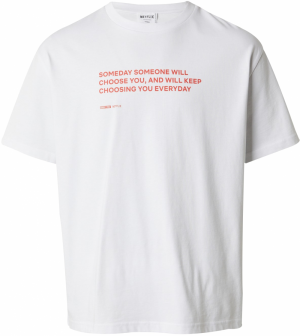 Netflix Collection Tričko  červená / biela