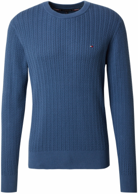 TOMMY HILFIGER Sveter  zafírová
