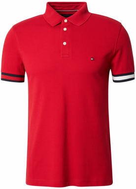 TOMMY HILFIGER Tričko  námornícka modrá / červená / biela