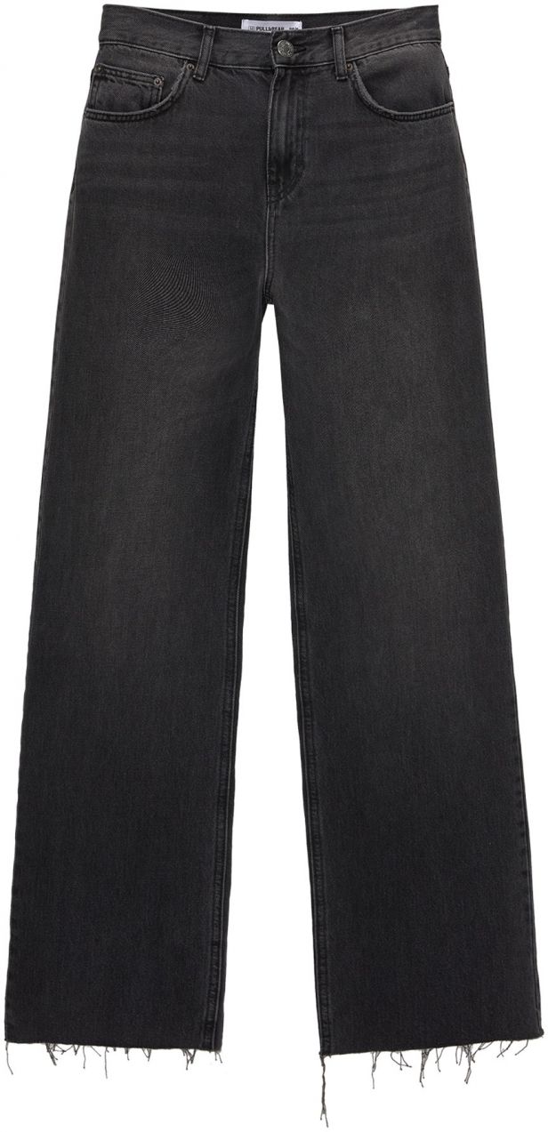 Pull&Bear Džínsy  čierna