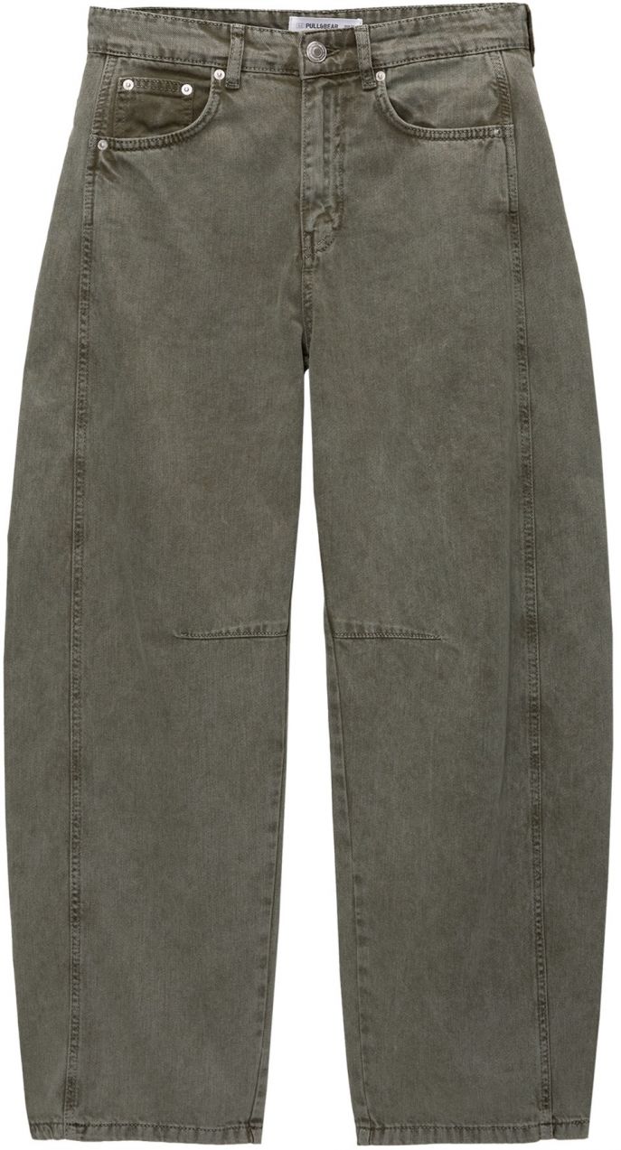 Pull&Bear Džínsy  zelená