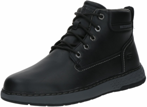 SKECHERS Šnurovacie čižmy 'Garlan'  čierna