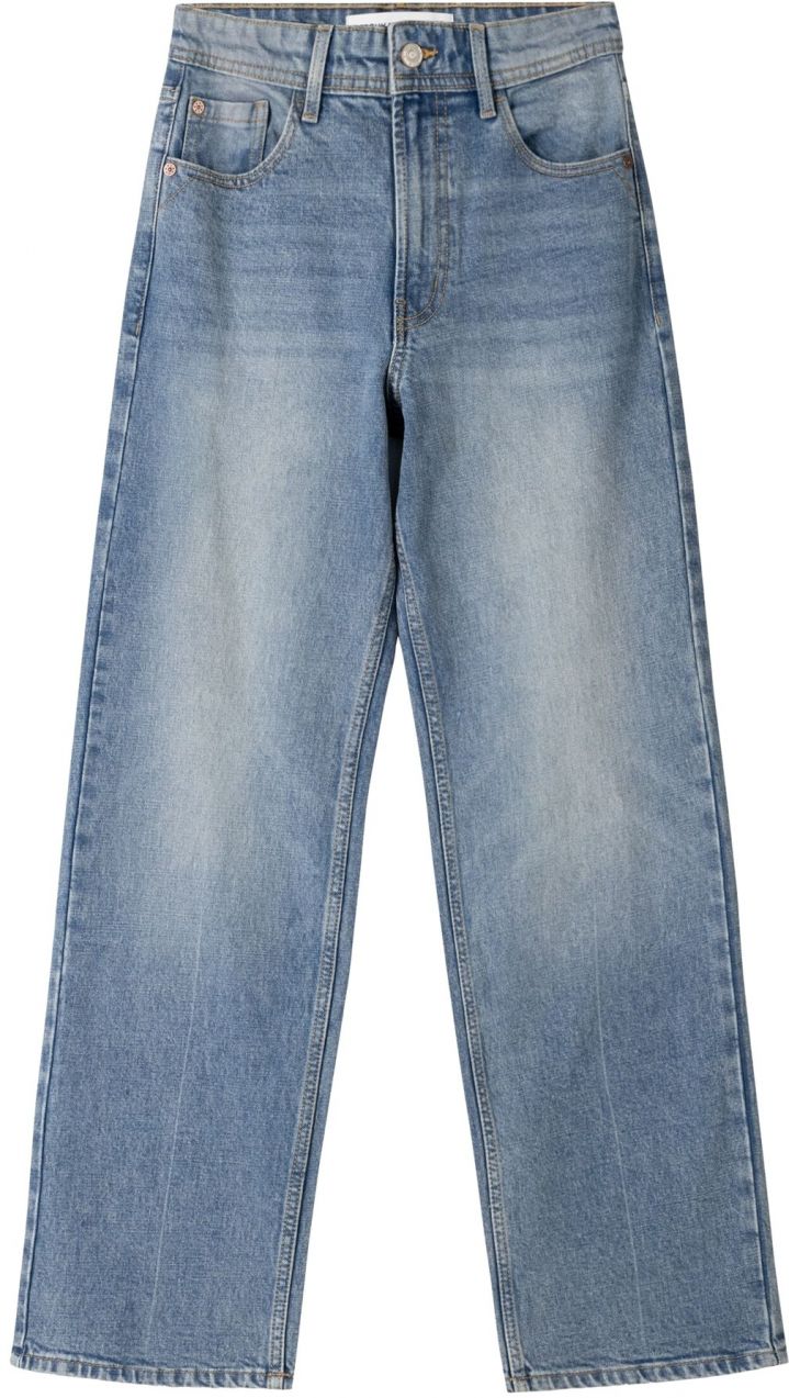 Bershka Džínsy  modrá denim