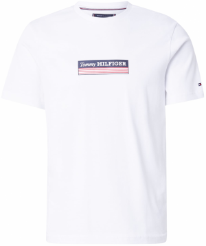 TOMMY HILFIGER Tričko  námornícka modrá / červená / biela