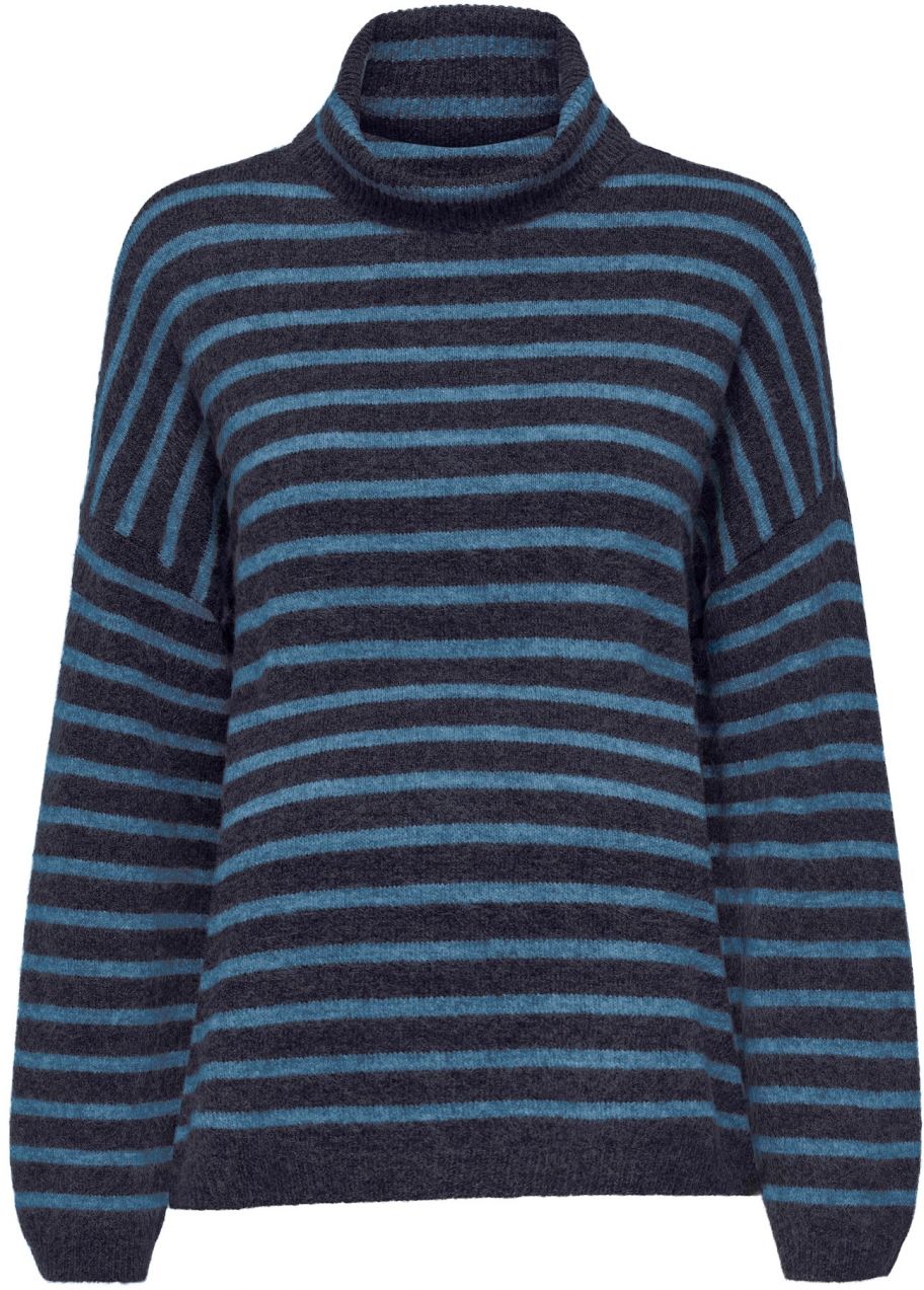 ONLY Sveter 'ONLTalio'  tmavomodrá / modrá melírovaná