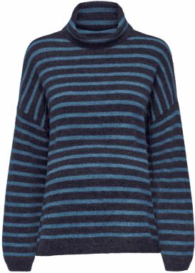 ONLY Sveter 'ONLTalio'  tmavomodrá / modrá melírovaná