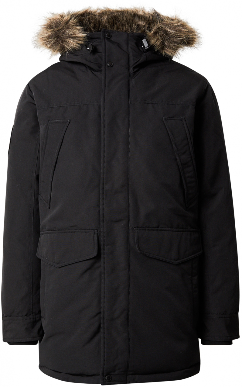Superdry Zimná parka 'Everest'  čierna