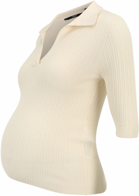 Vero Moda Maternity Sveter  krémová