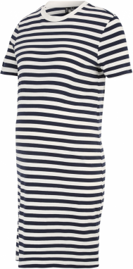 Vero Moda Maternity Šaty  námornícka modrá / biela