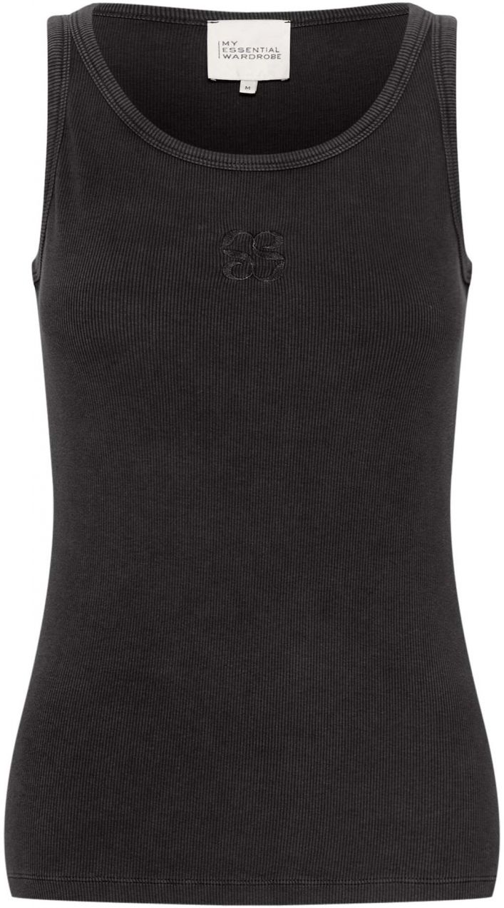 My Essential Wardrobe Top  čierna melírovaná