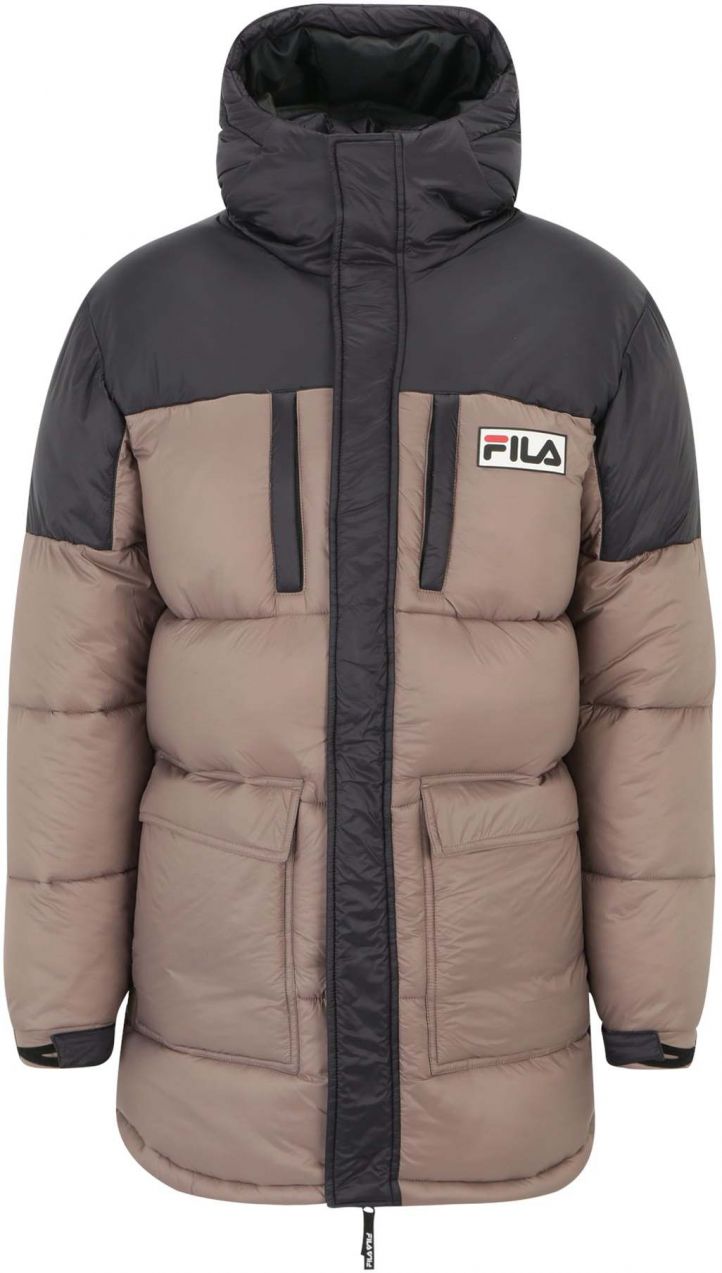 FILA Zimná bunda  tmavošedá