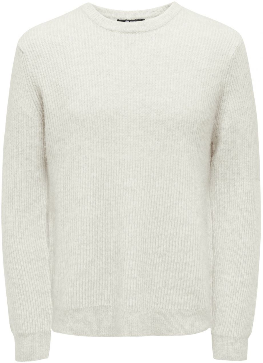 Only & Sons Sveter 'ONSTEGAN'  biela