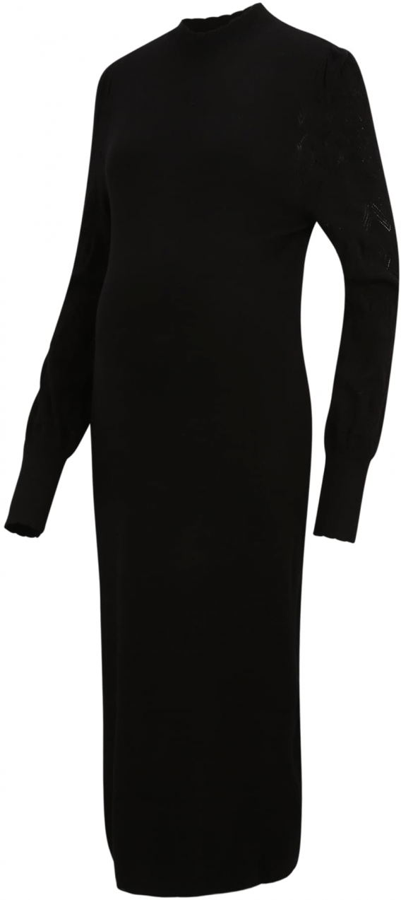 Vero Moda Maternity Pletené šaty  čierna