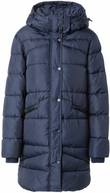 TOM TAILOR DENIM Zimná bunda  tmavomodrá