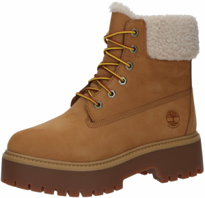 TIMBERLAND Šnurovacie členkové čižmy  svetlobéžová / karamelová
