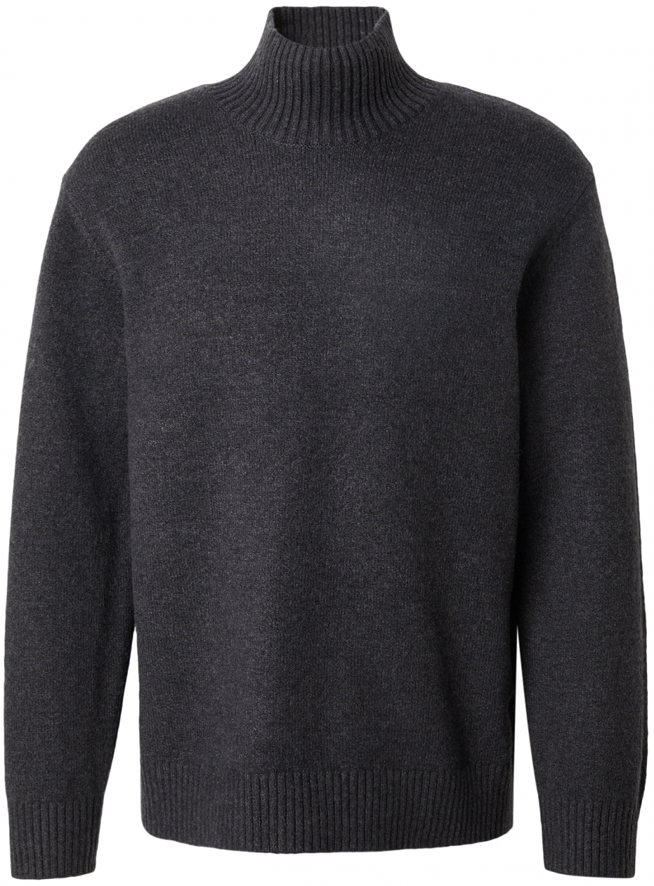JACK & JONES Sveter  tmavosivá
