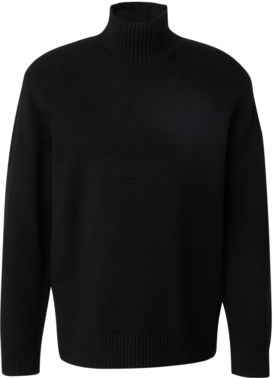 JACK & JONES Sveter  čierna