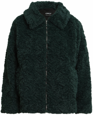 Only Petite Prechodná bunda 'ONLCALI'  tmavozelená