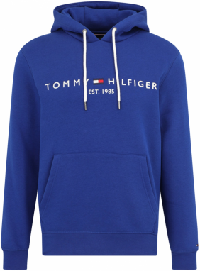 TOMMY HILFIGER Mikina  enciánová / červená / biela
