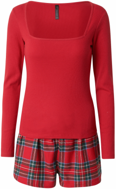 Hunkemöller Kraťasy  azúrová / smaragdová / červená / biela