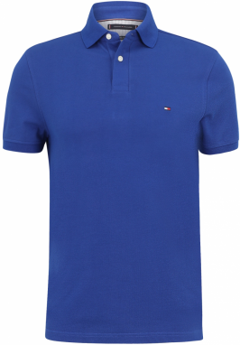 TOMMY HILFIGER Tričko '1985'  kobaltovomodrá
