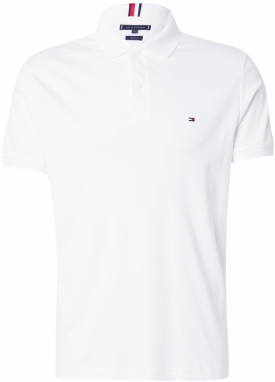 TOMMY HILFIGER Tričko 'Essential'  biela