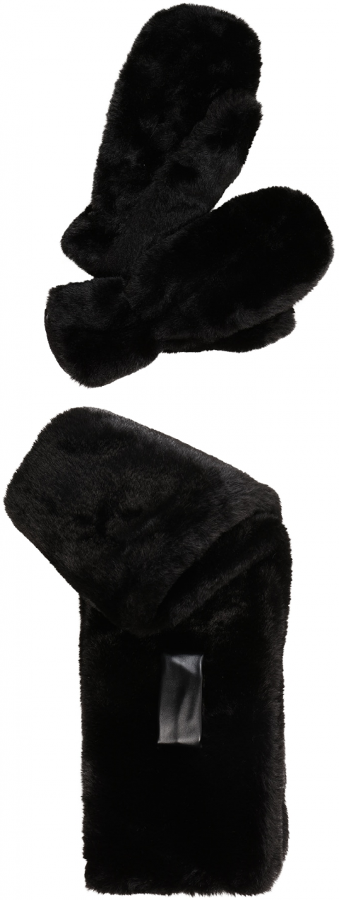 VERO MODA Palčiaky  čierna