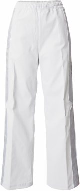Nike Sportswear Nohavice  svetlosivá / biela