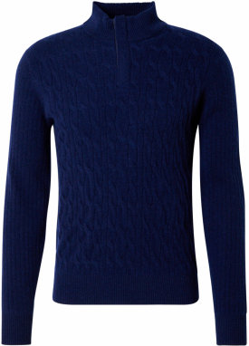 Hackett London Sveter  tmavomodrá