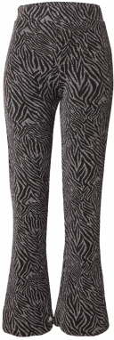 ONLY Nohavice  čierna / strieborná