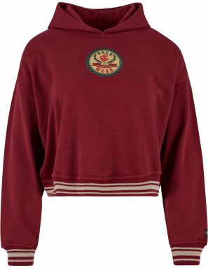 ROCAWEAR Mikina 'Kansas'  béžová / žltá / zelená / burgundská