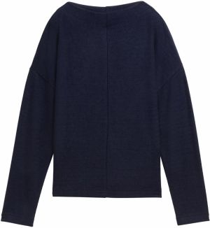 TOM TAILOR Mikina  tmavomodrá