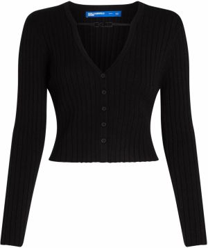 KARL LAGERFELD JEANS Kardigán  čierna