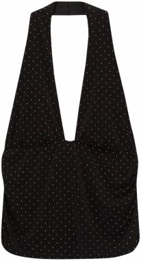 Pull&Bear Top  čierna / biela