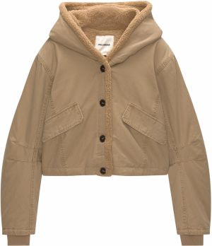 Pull&Bear Prechodná bunda  brokátová