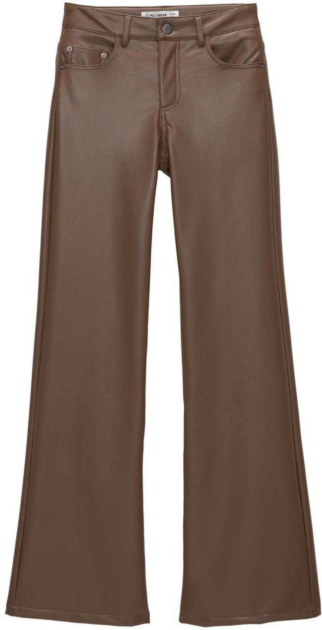 Pull&Bear Nohavice  čokoládová