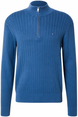 TOMMY HILFIGER Sveter  zafírová