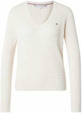 TOMMY HILFIGER Sveter  svetlobéžová