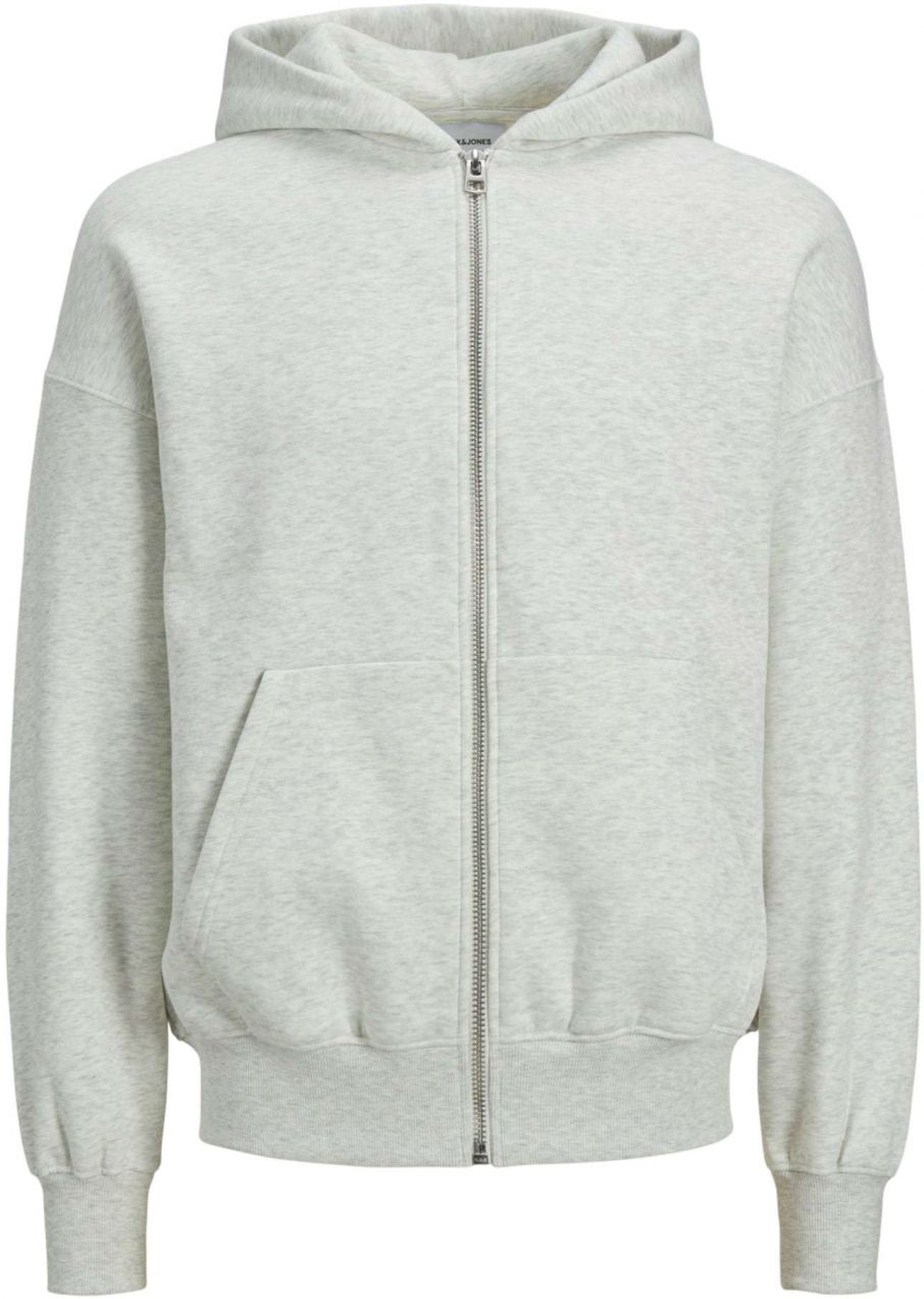 JACK & JONES Tepláková bunda 'JJEUrban Edge'  sivá melírovaná