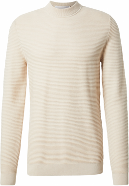 SELECTED HOMME Sveter 'SLHTION'  béžová