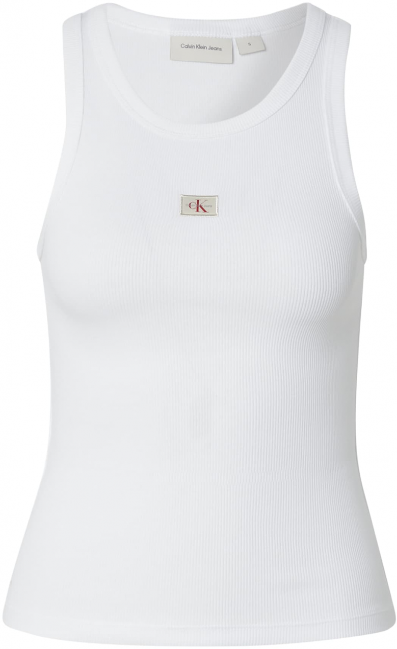 Calvin Klein Jeans Top  biela