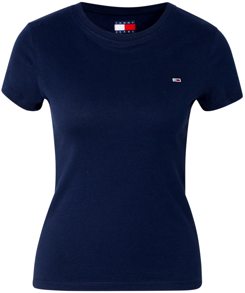Tommy Jeans Tričko  námornícka modrá