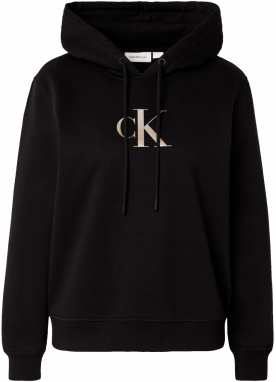 Calvin Klein Jeans Mikina  čierna
