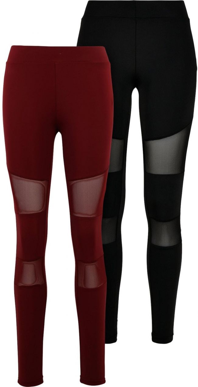 Urban Classics Legíny  rubínová / čierna