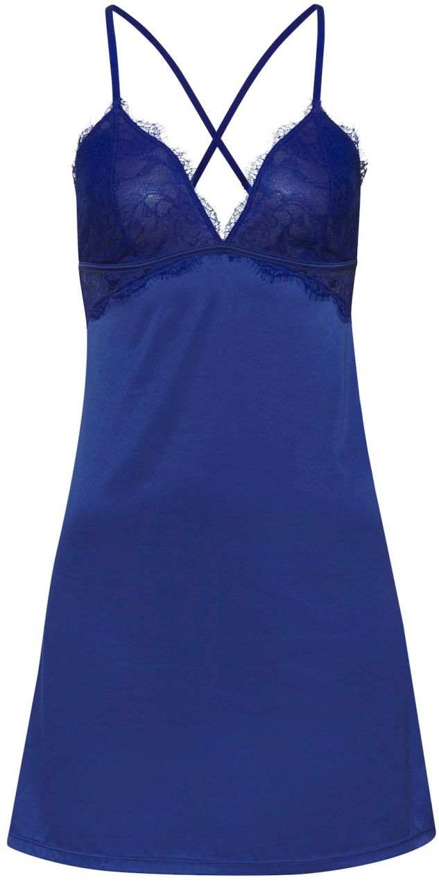 LASCANA Negližé  tmavomodrá
