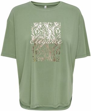 ONLY Tričko 'ONLFree'  zlatá / kiwi