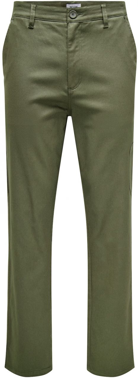 Only & Sons Nohavice 'ONSEdge'  olivová