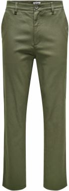 Only & Sons Nohavice 'ONSEdge'  olivová